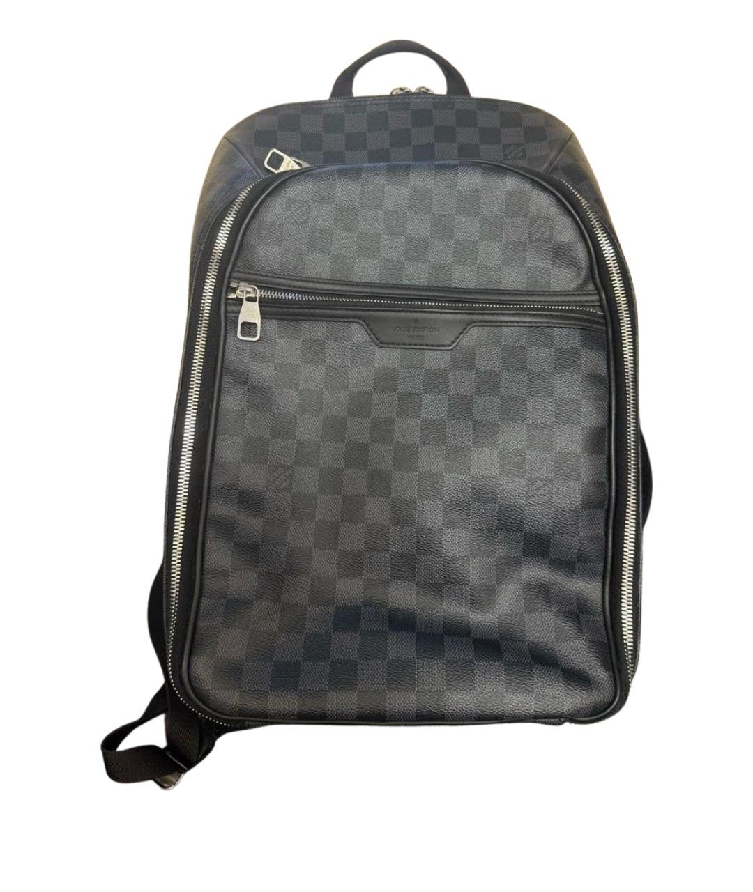 LOUIS VUITTON Антрацитовый рюкзак, фото 1
