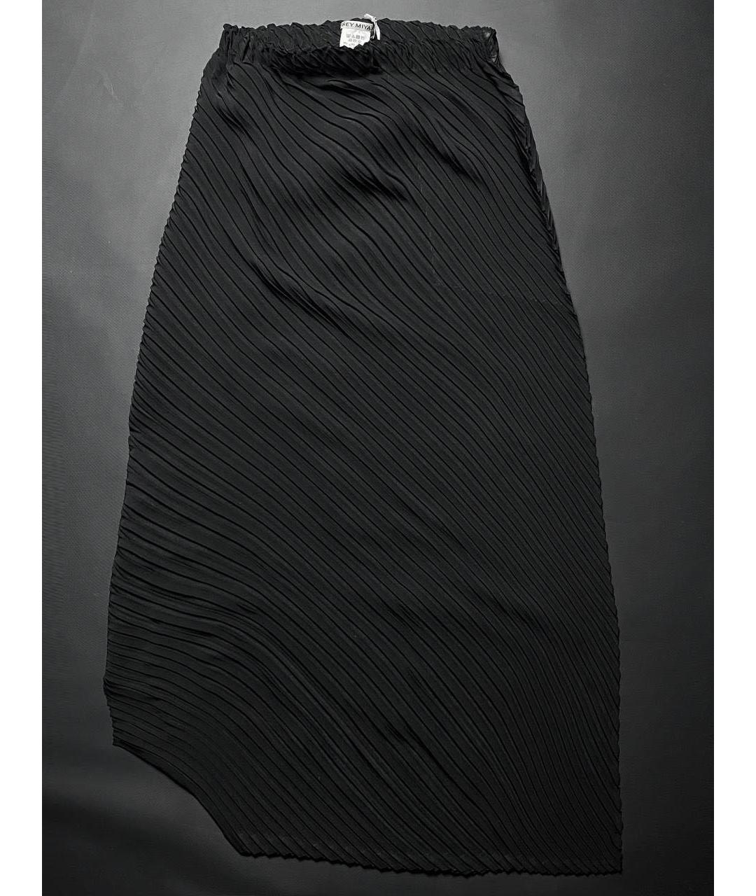ISSEY MIYAKE Черная юбка макси, фото 7