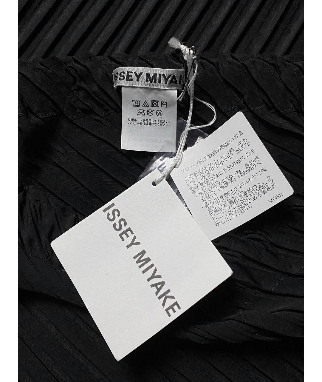 ISSEY MIYAKE Черная юбка макси, фото 3