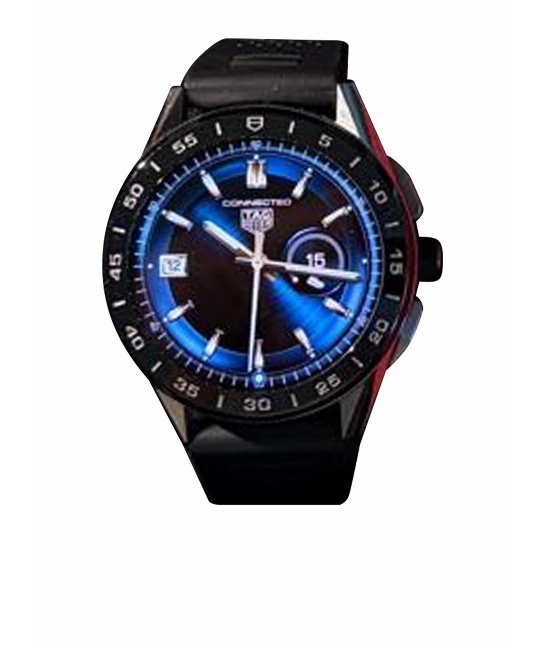 TAG HEUER Черные часы, фото 1