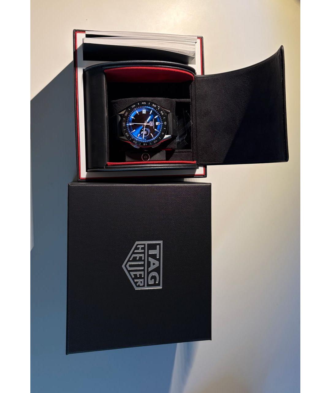 TAG HEUER Черные часы, фото 3