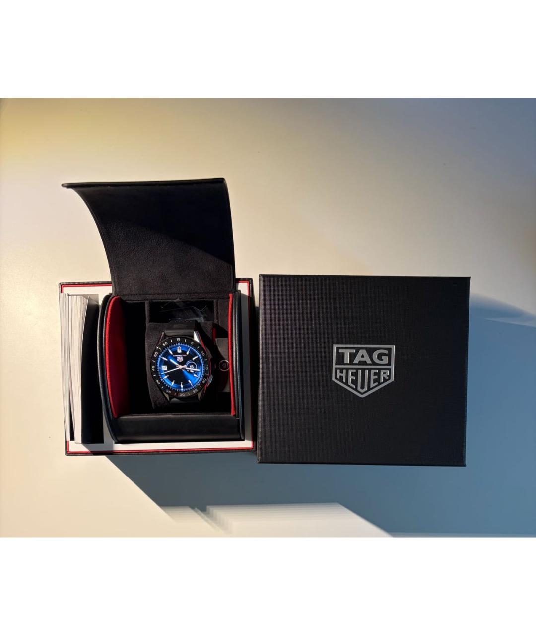TAG HEUER Черные часы, фото 4