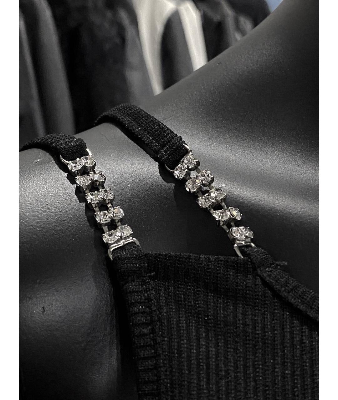 DOLCE&GABBANA Черная майка, фото 5