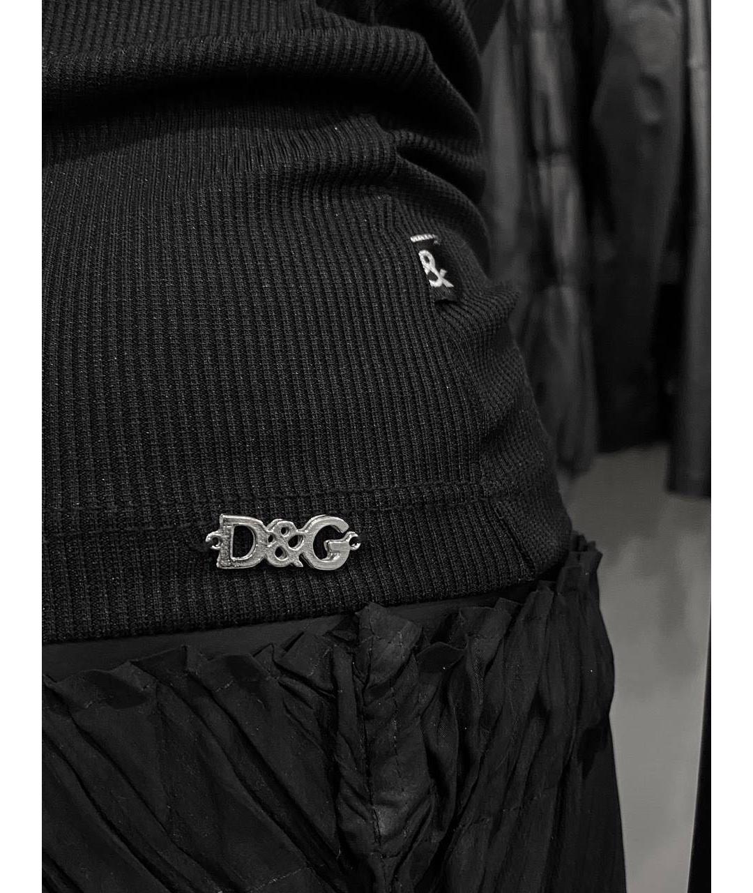 DOLCE&GABBANA Черная майка, фото 3