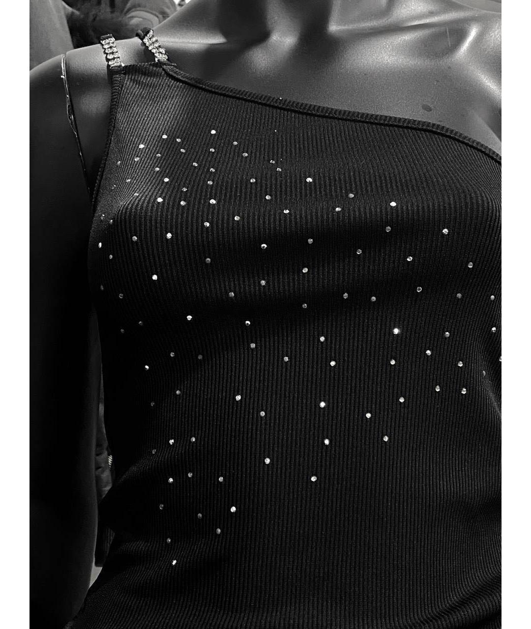 DOLCE&GABBANA Черная майка, фото 4