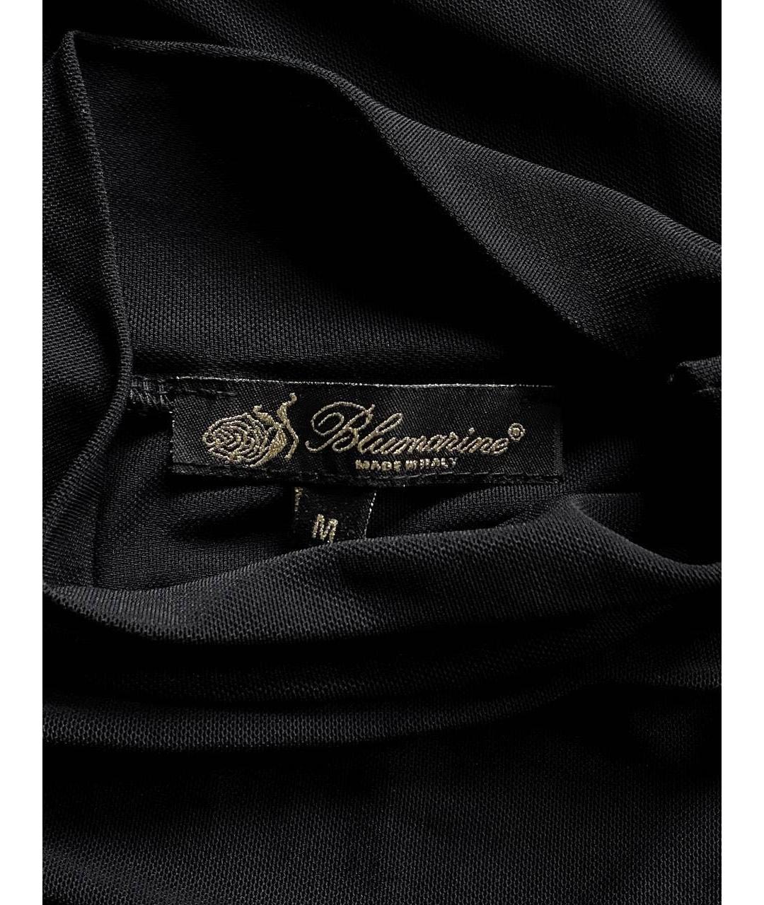 BLUMARINE Черная водолазка, фото 3