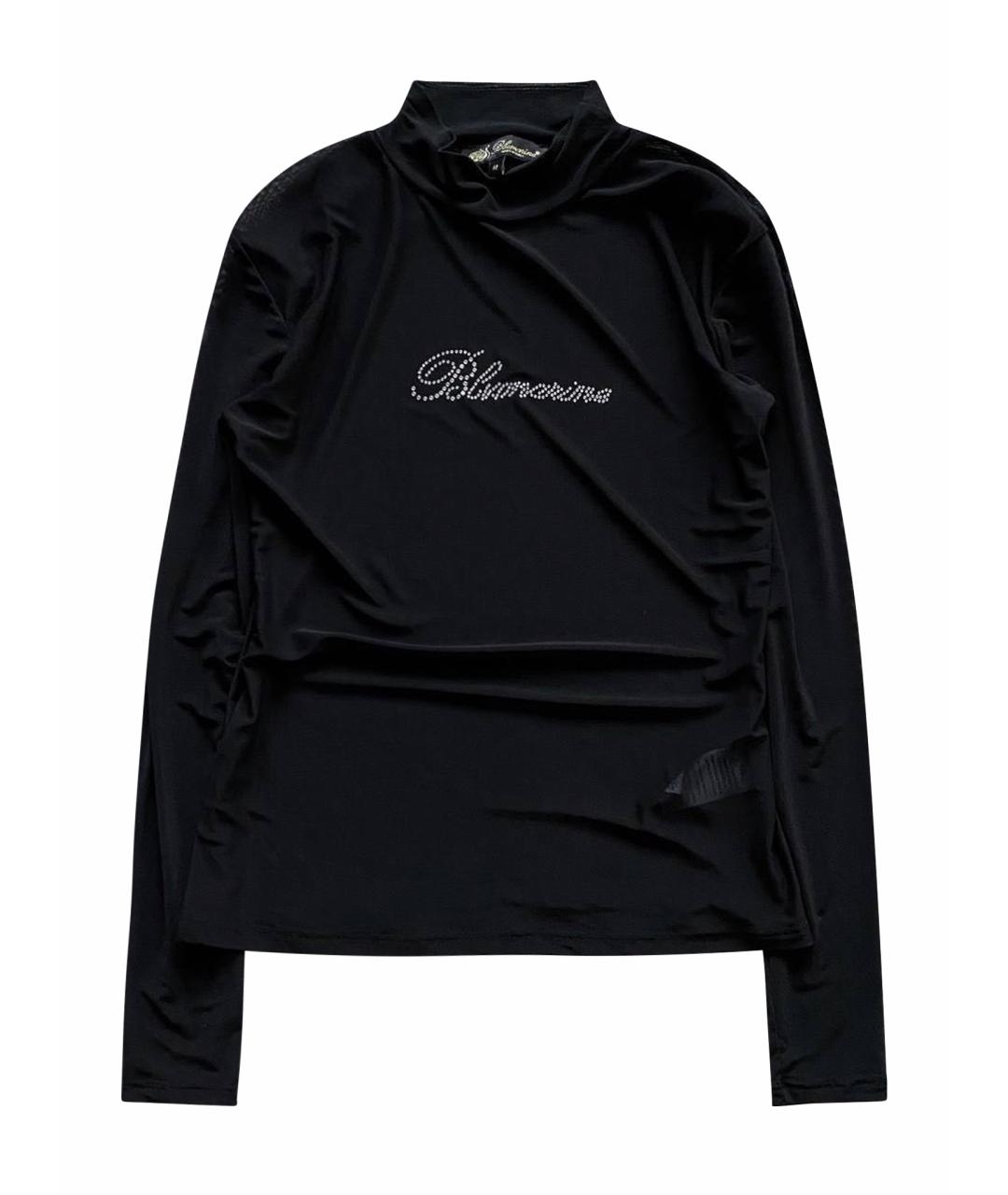 BLUMARINE Черная водолазка, фото 1