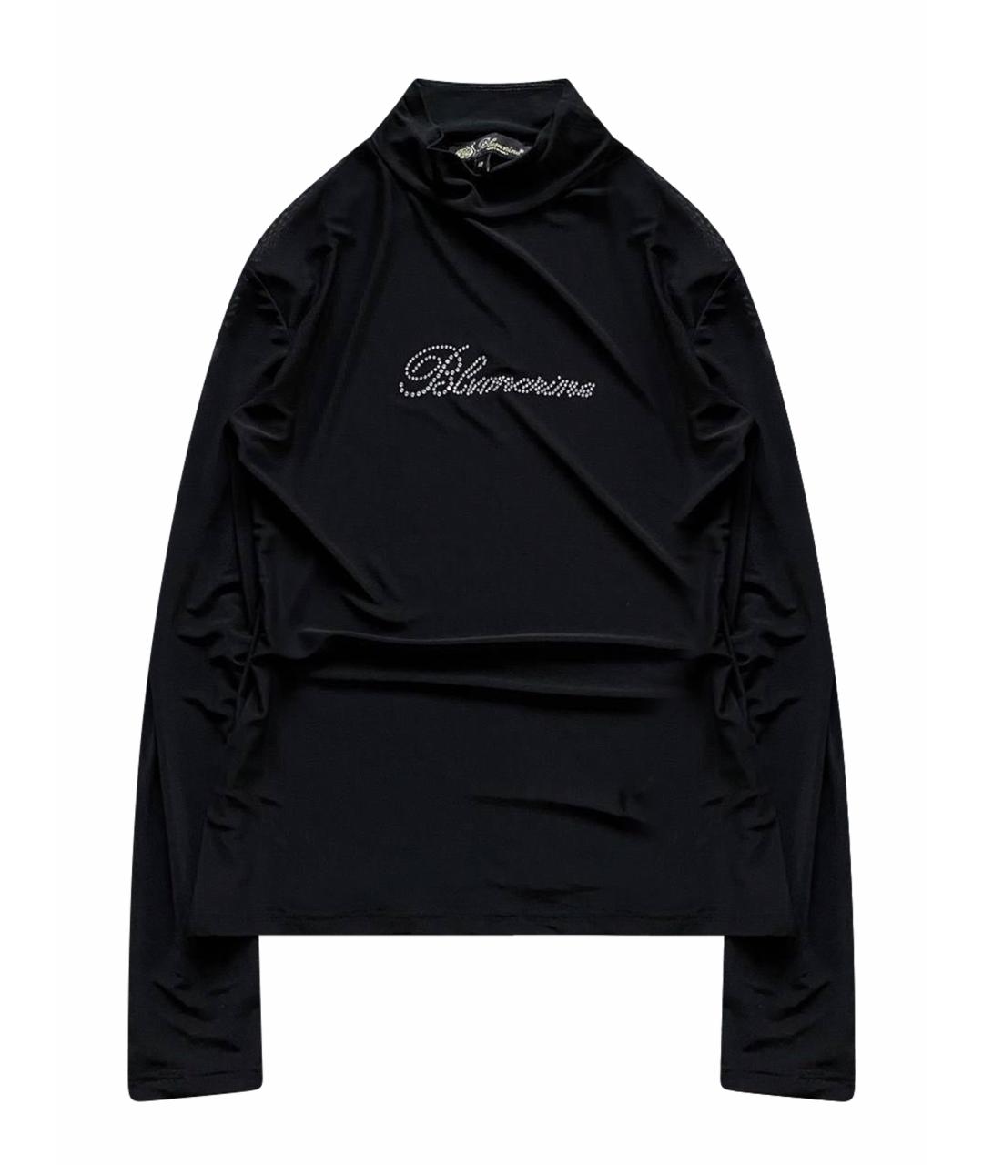BLUMARINE Черная водолазка, фото 6