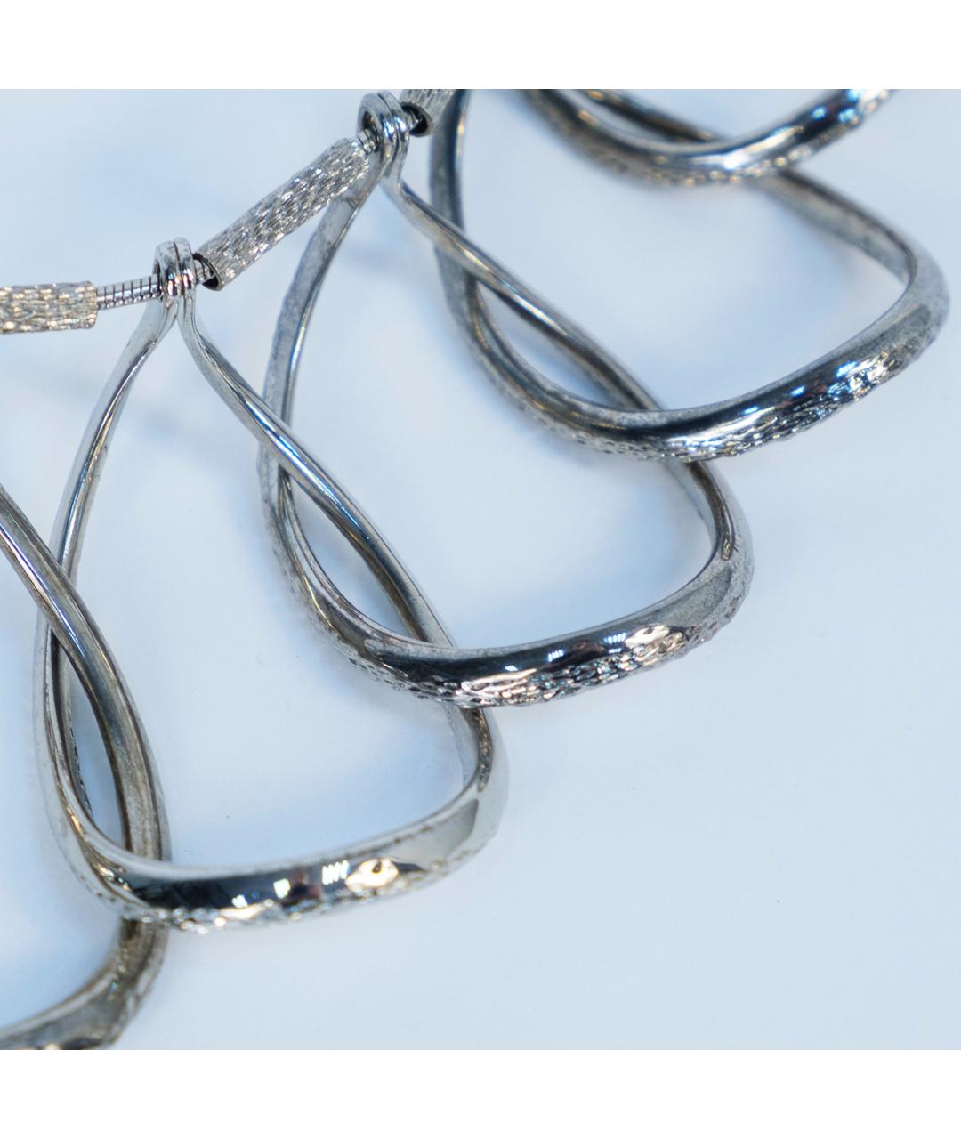 CHRISTIAN DIOR Серебряное металлическое колье, фото 6