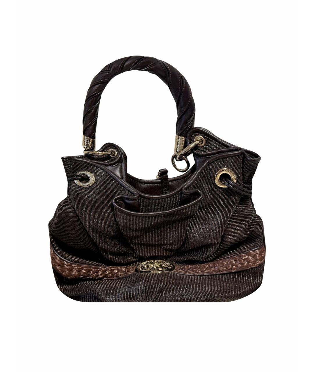 LANCEL Коричневая кожаная сумка тоут, фото 1