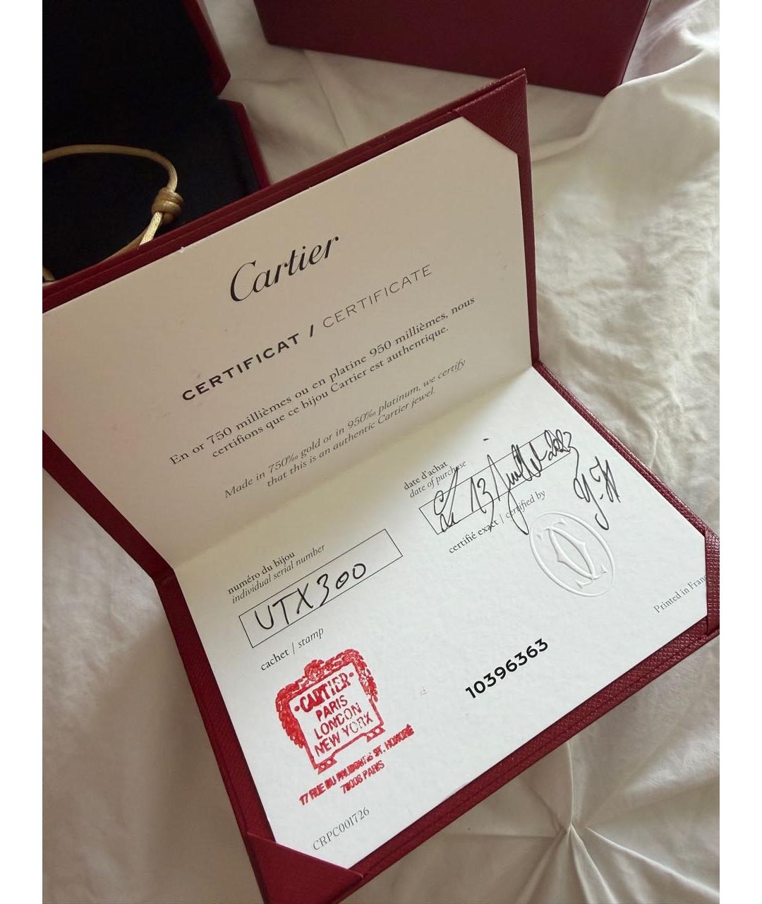 CARTIER Золотой браслет из желтого золота, фото 4