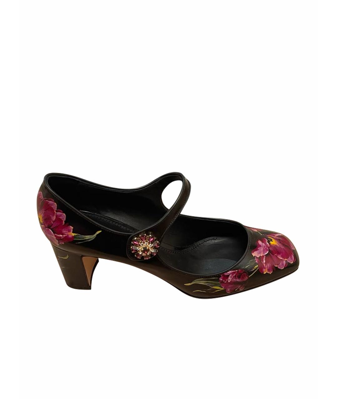 DOLCE&GABBANA Кожаные туфли, фото 1