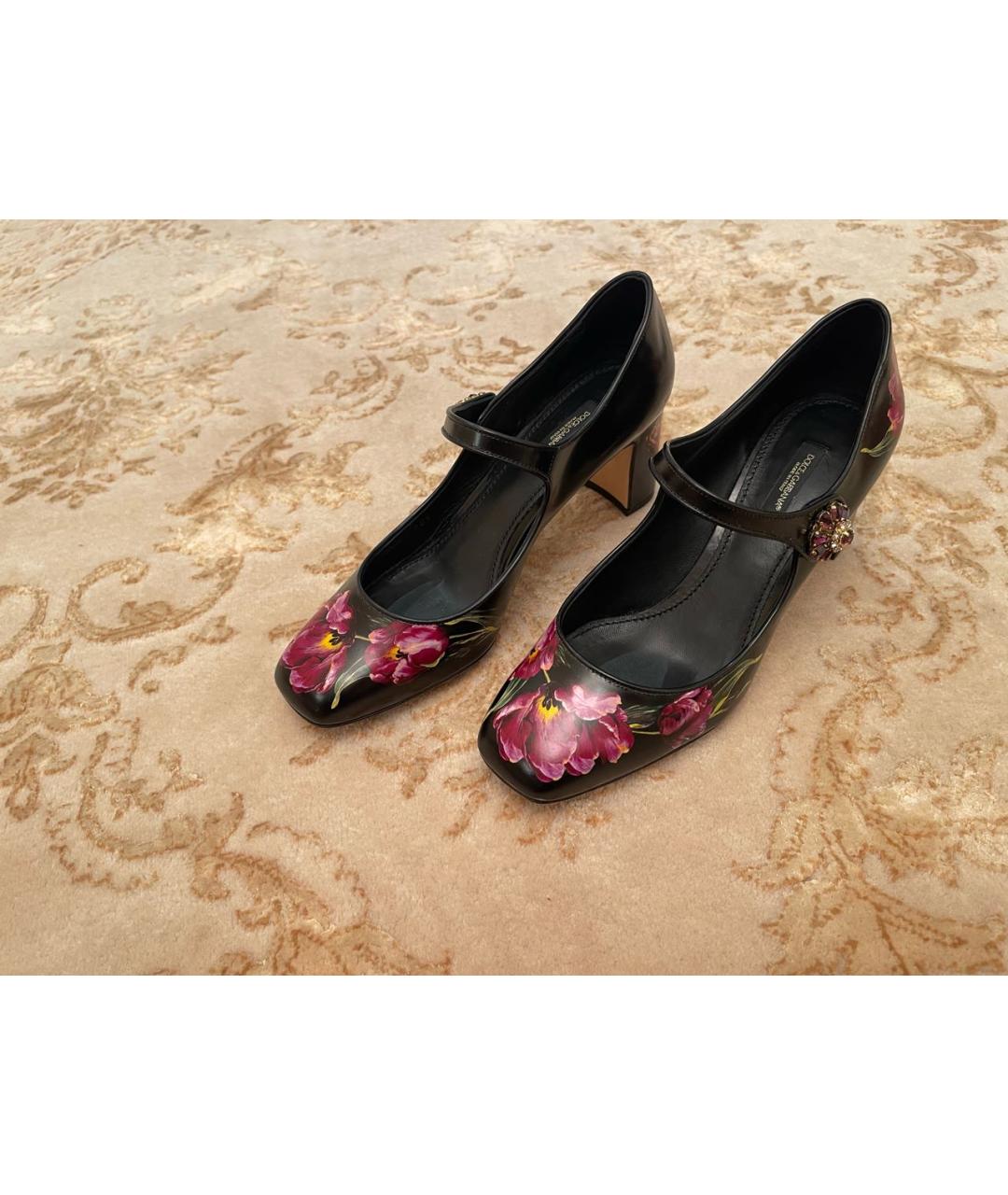 DOLCE&GABBANA Кожаные туфли, фото 7