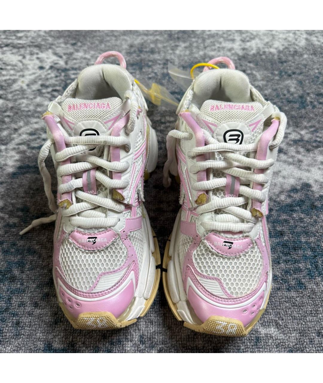 BALENCIAGA Белые кроссовки, фото 2