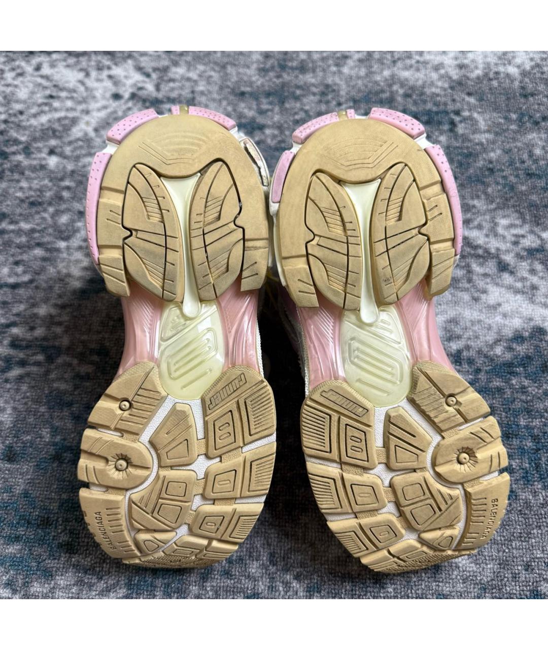 BALENCIAGA Белые кроссовки, фото 5