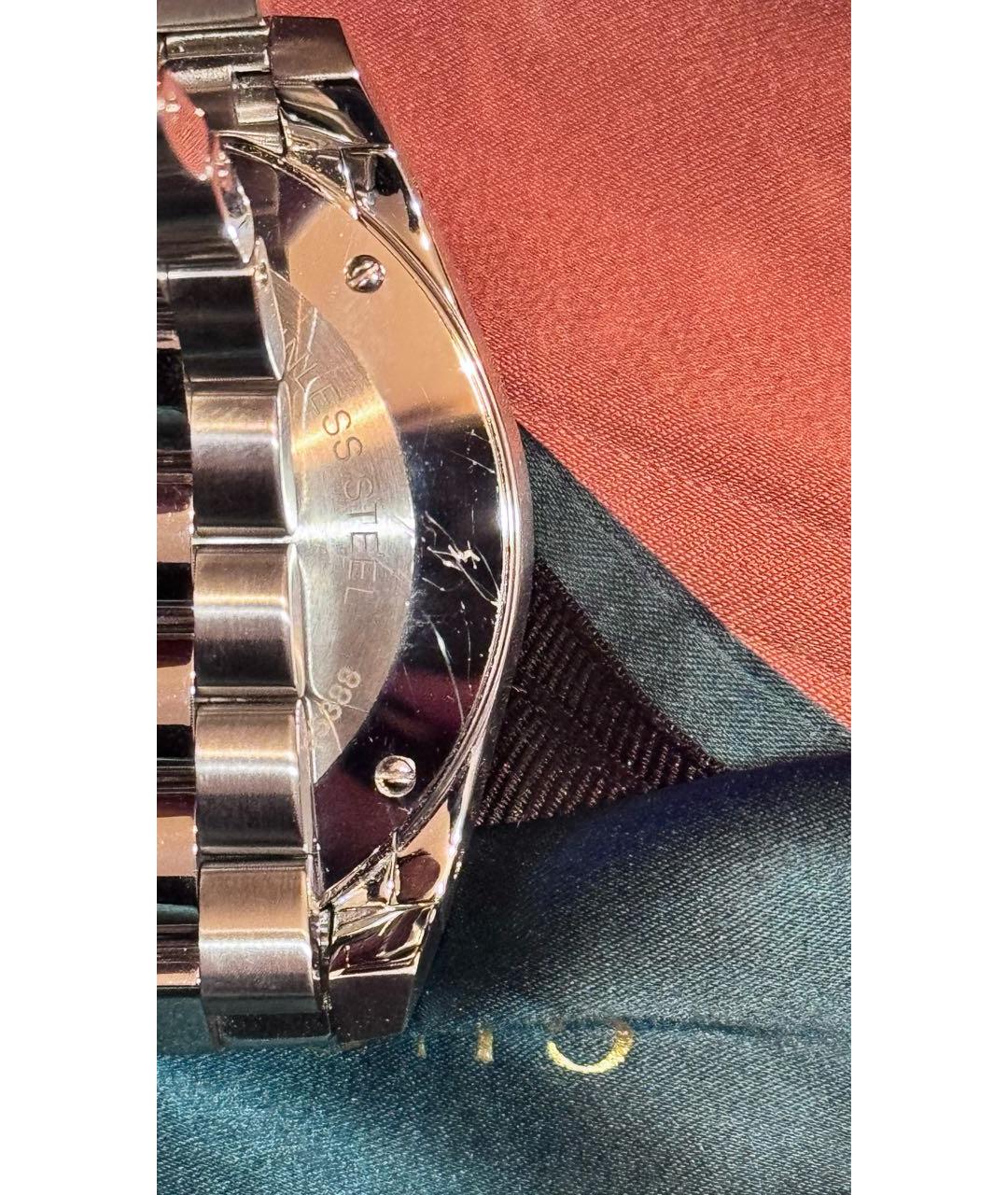 GUCCI Серебряные часы, фото 5