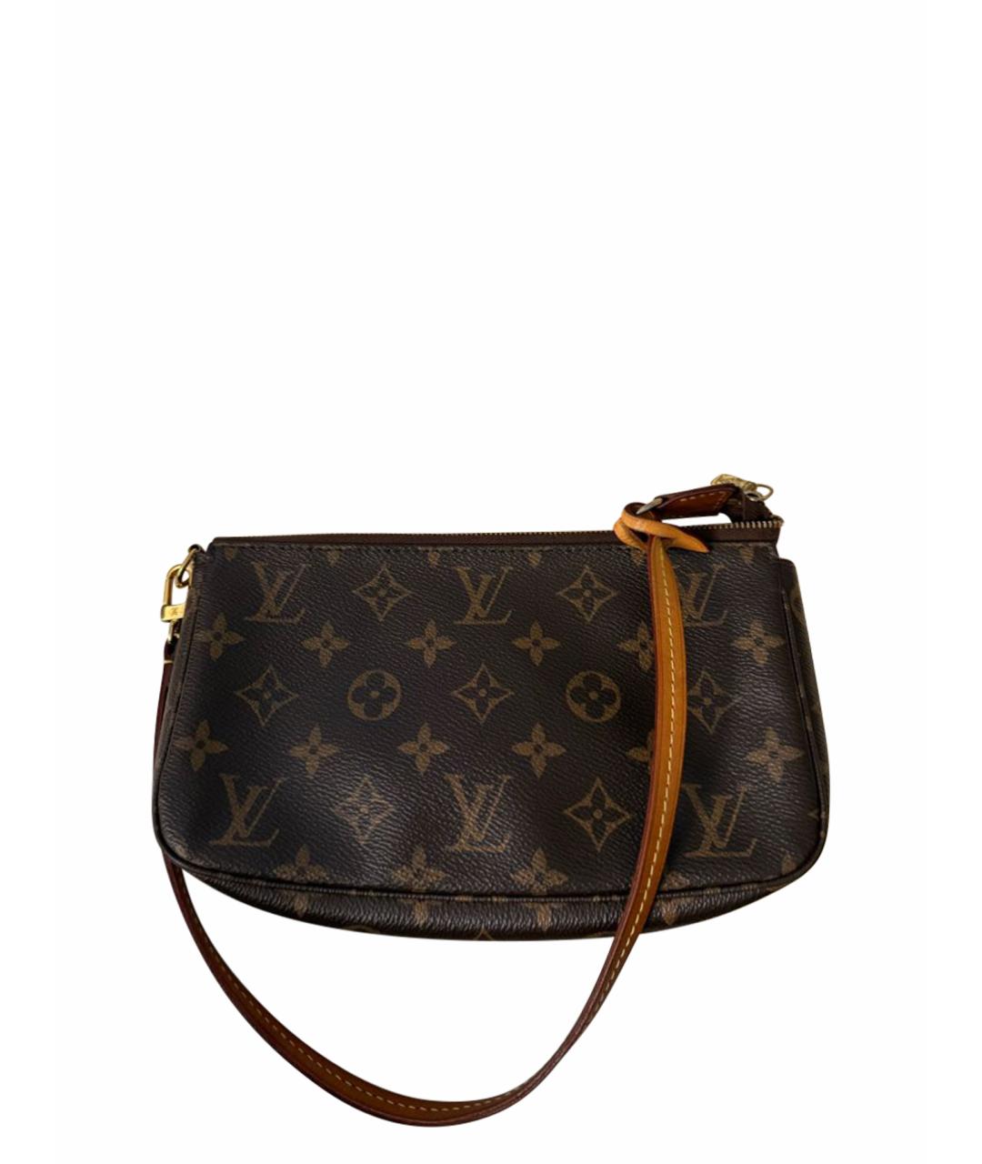 LOUIS VUITTON Коричневая сумка через плечо, фото 1