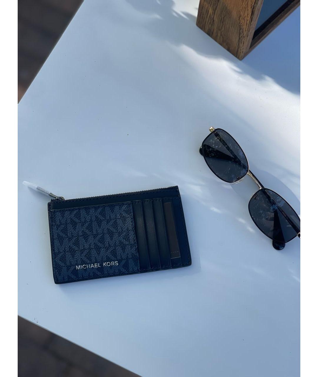 MICHAEL KORS Темно-синий кардхолдер, фото 7