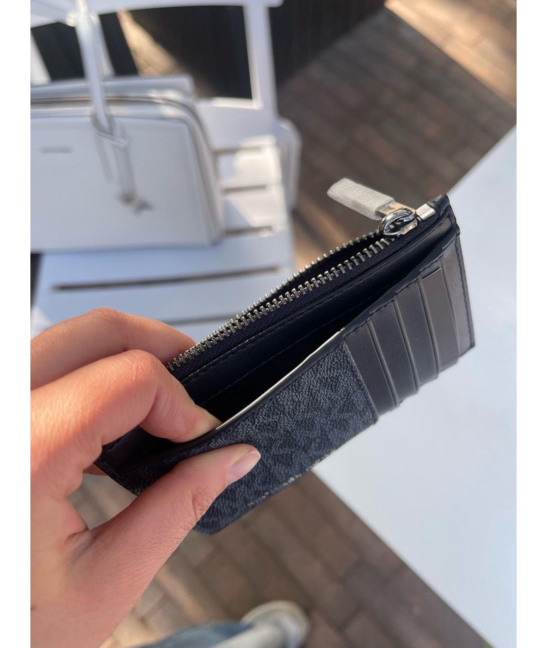 MICHAEL KORS Темно-синий кардхолдер, фото 5