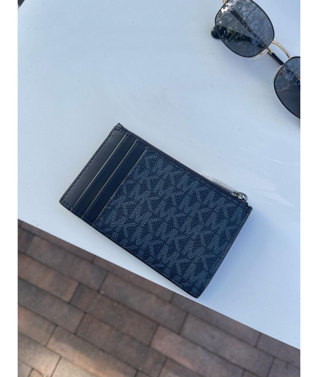 MICHAEL KORS Темно-синий кардхолдер, фото 3