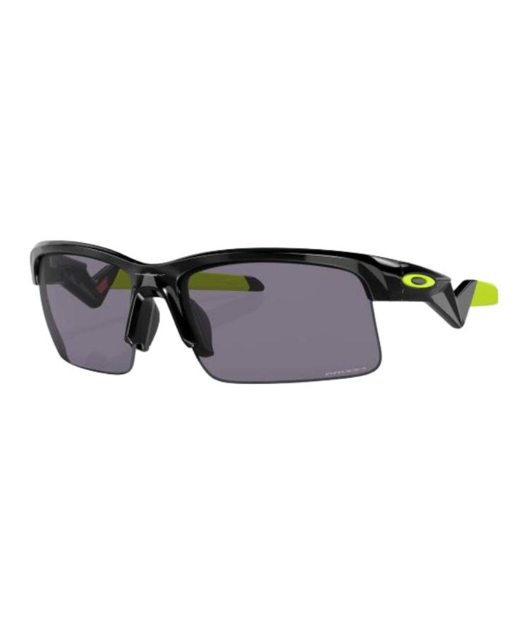 OAKLEY Черные пластиковые солнцезащитные очки, фото 1