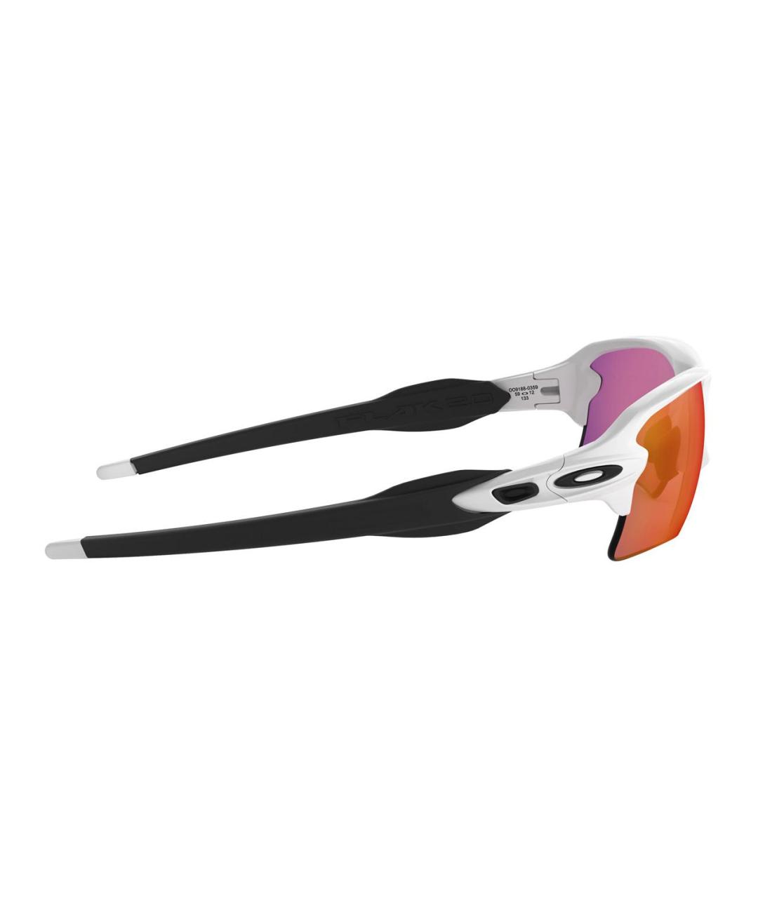 OAKLEY Белые пластиковые солнцезащитные очки, фото 3