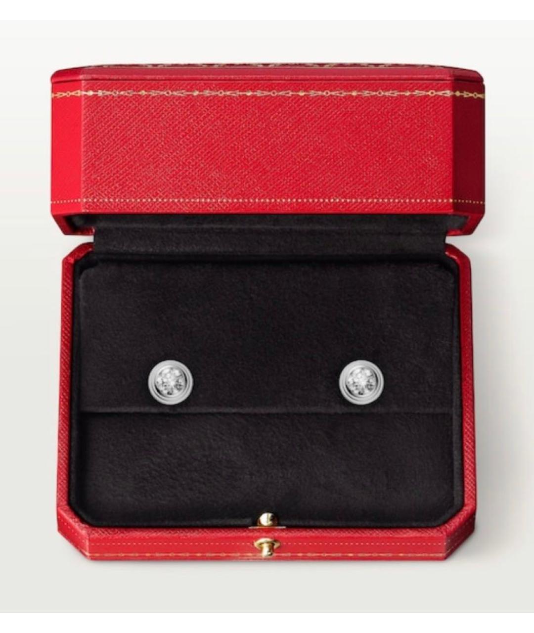 CARTIER Серебряные серьги из белого золота, фото 5