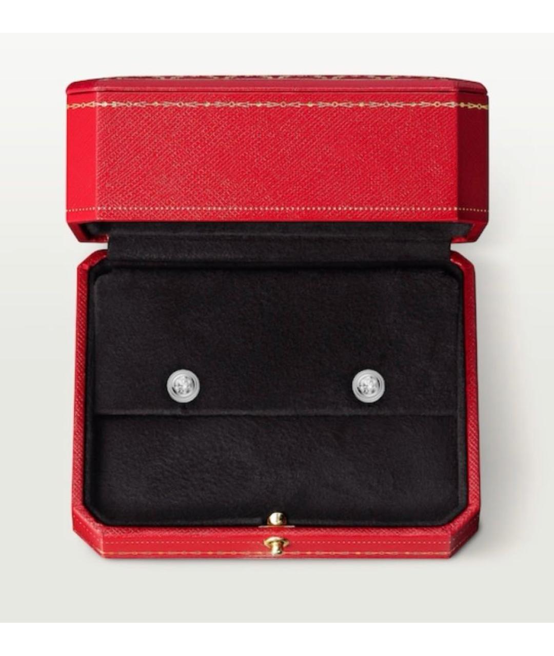 CARTIER Серебряные серьги из белого золота, фото 5