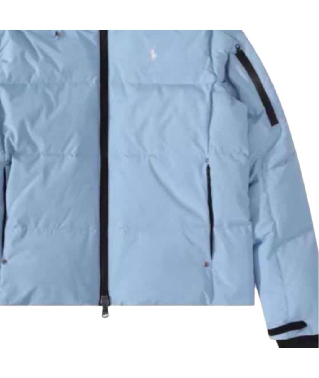 POLO RALPH LAUREN Голубой пуховик, фото 2