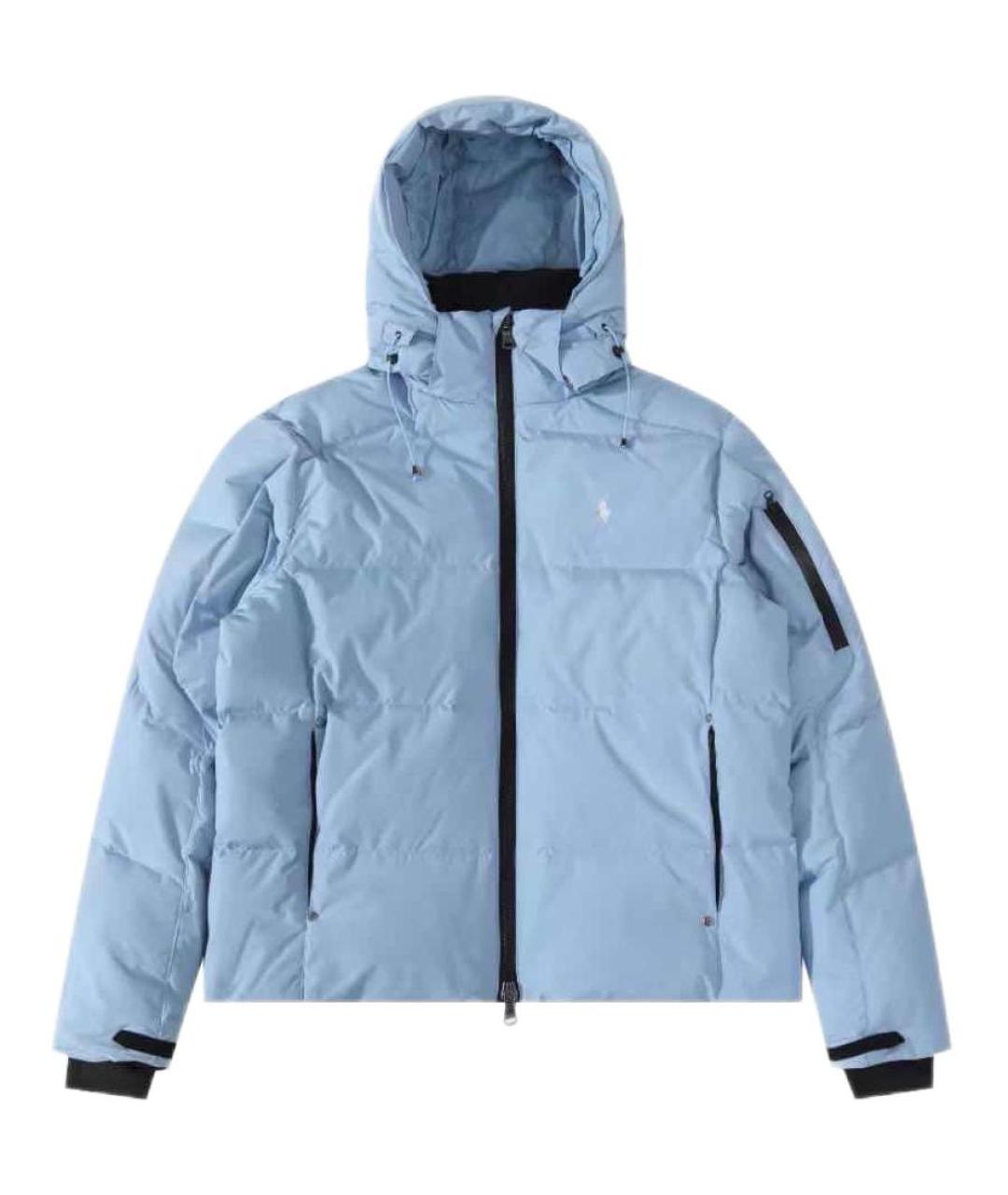 POLO RALPH LAUREN Голубой пуховик, фото 1