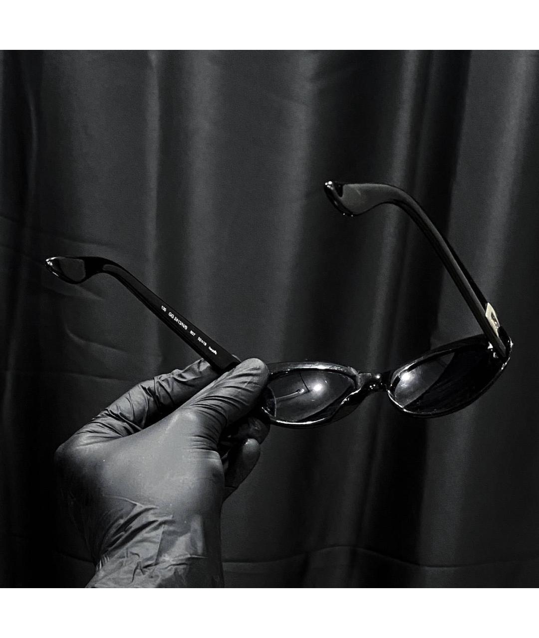 GUCCI Черные пластиковые солнцезащитные очки, фото 3