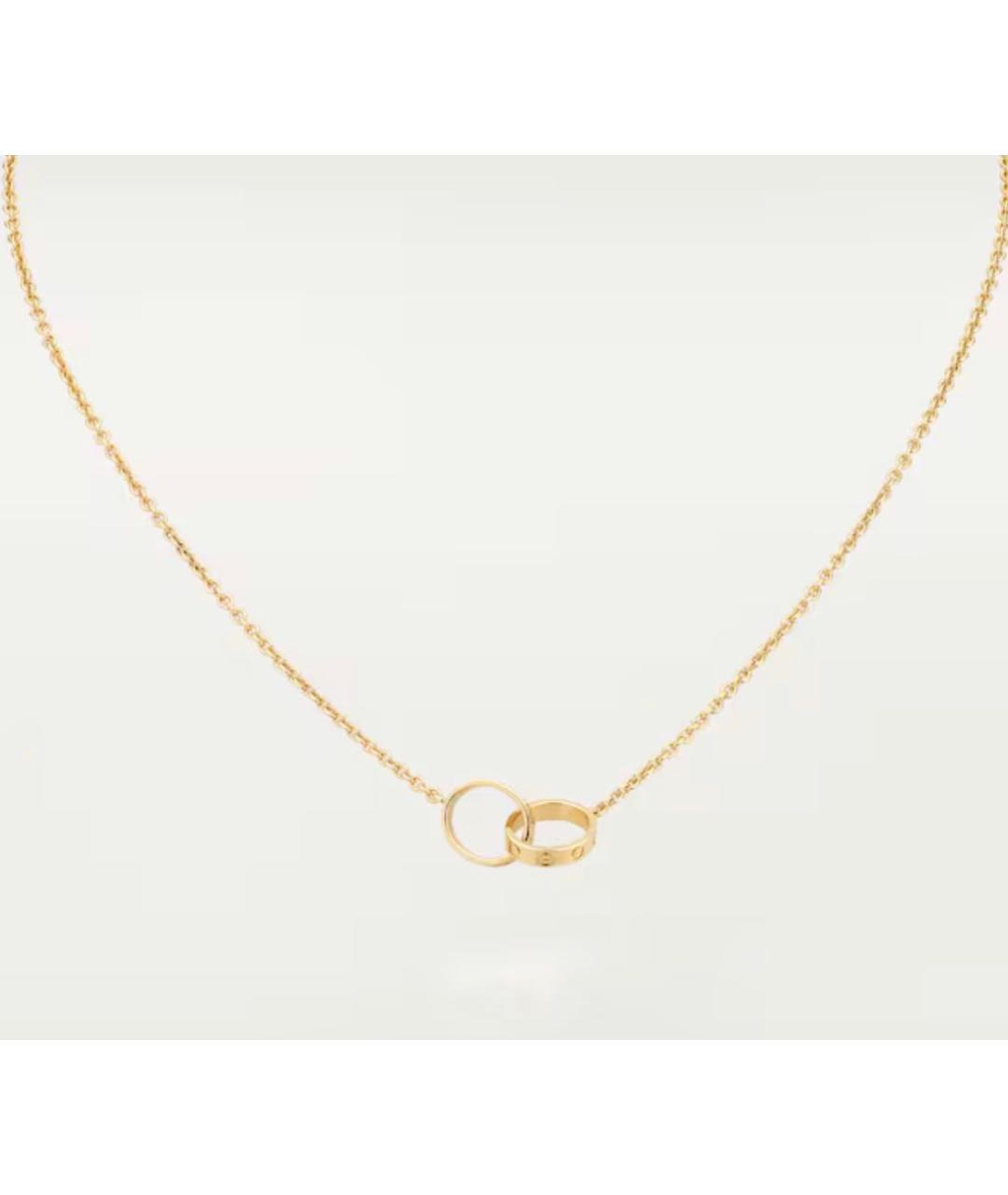 CARTIER Золотое колье из желтого золота, фото 7