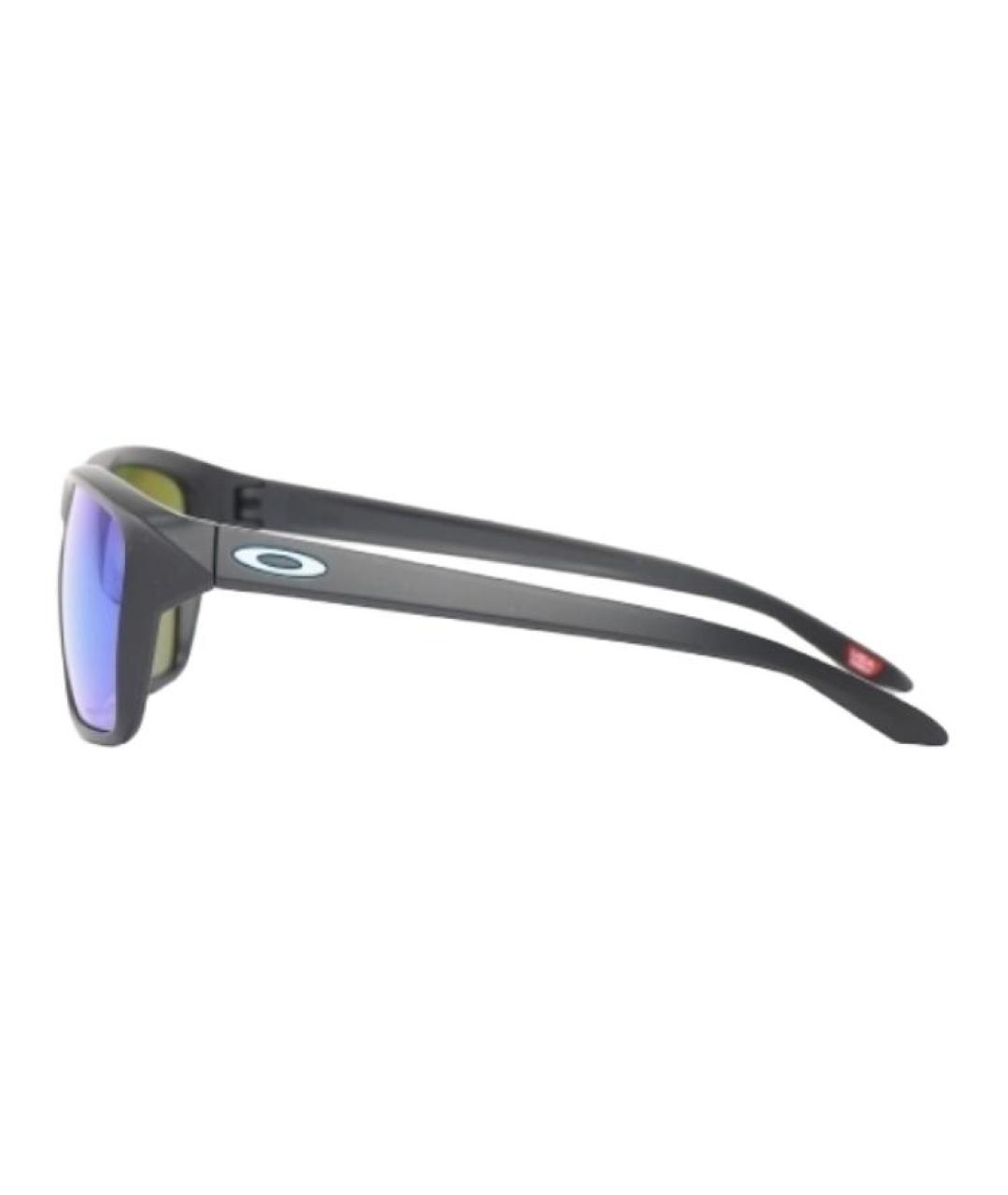 OAKLEY Черные пластиковые солнцезащитные очки, фото 3