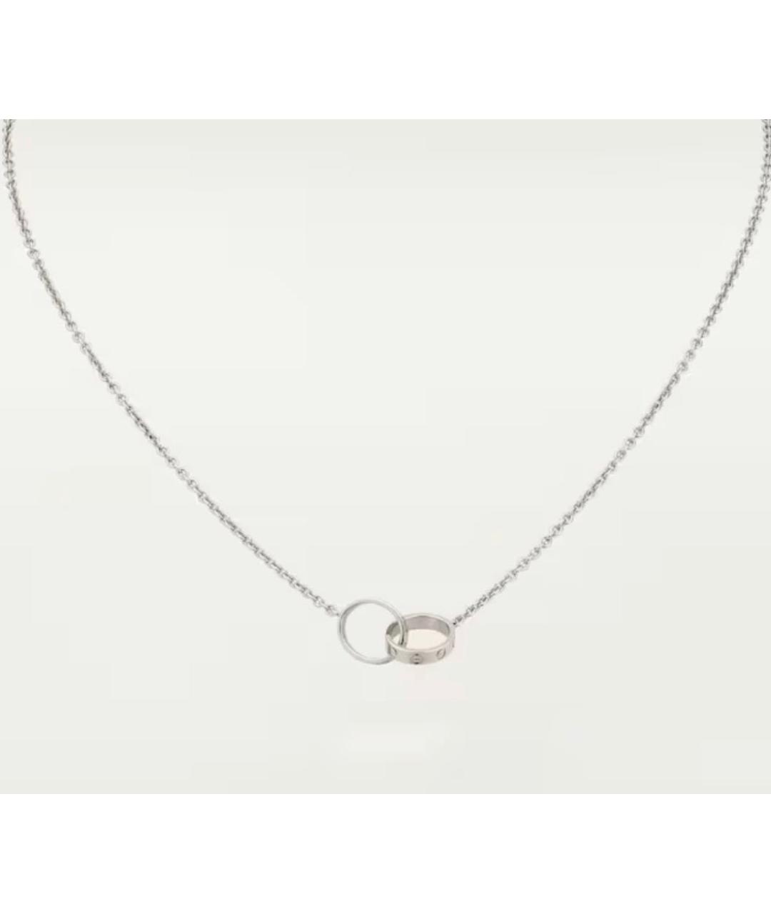 CARTIER Серебряная подвеска из белого золота, фото 7