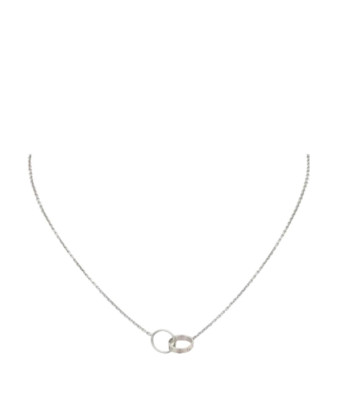 CARTIER Серебряная подвеска из белого золота, фото 1