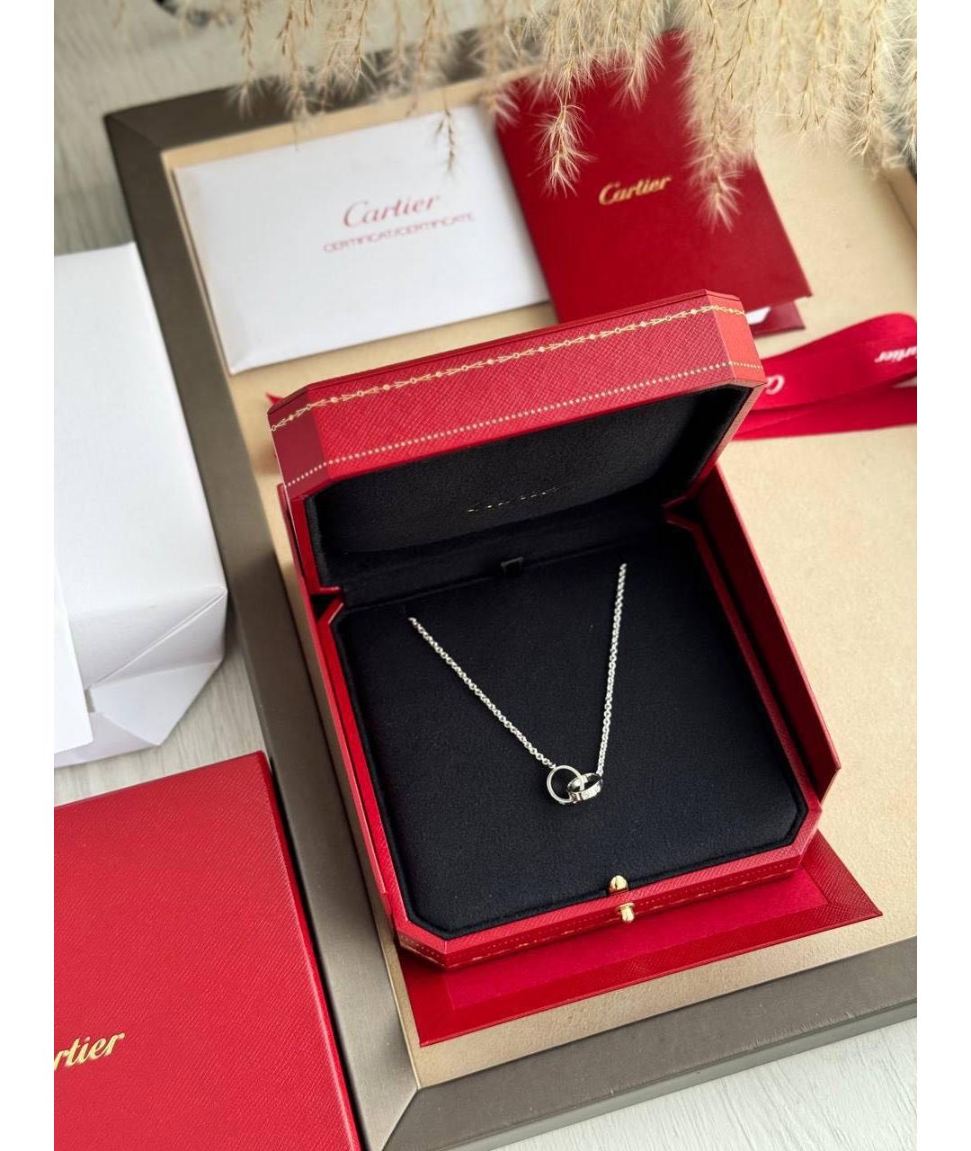 CARTIER Серебряная подвеска из белого золота, фото 5