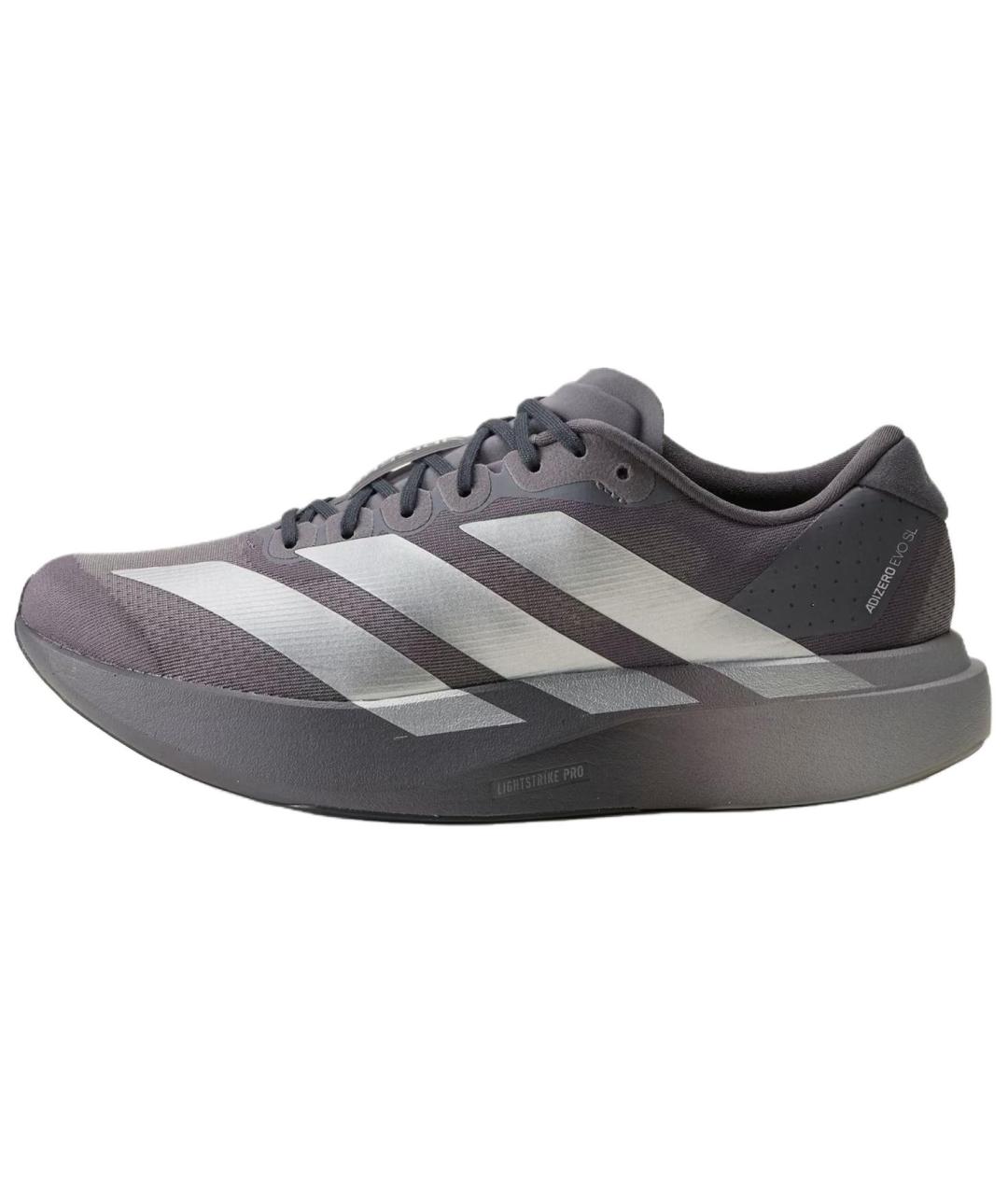 ADIDAS Серые синтетические низкие кроссовки / кеды, фото 2