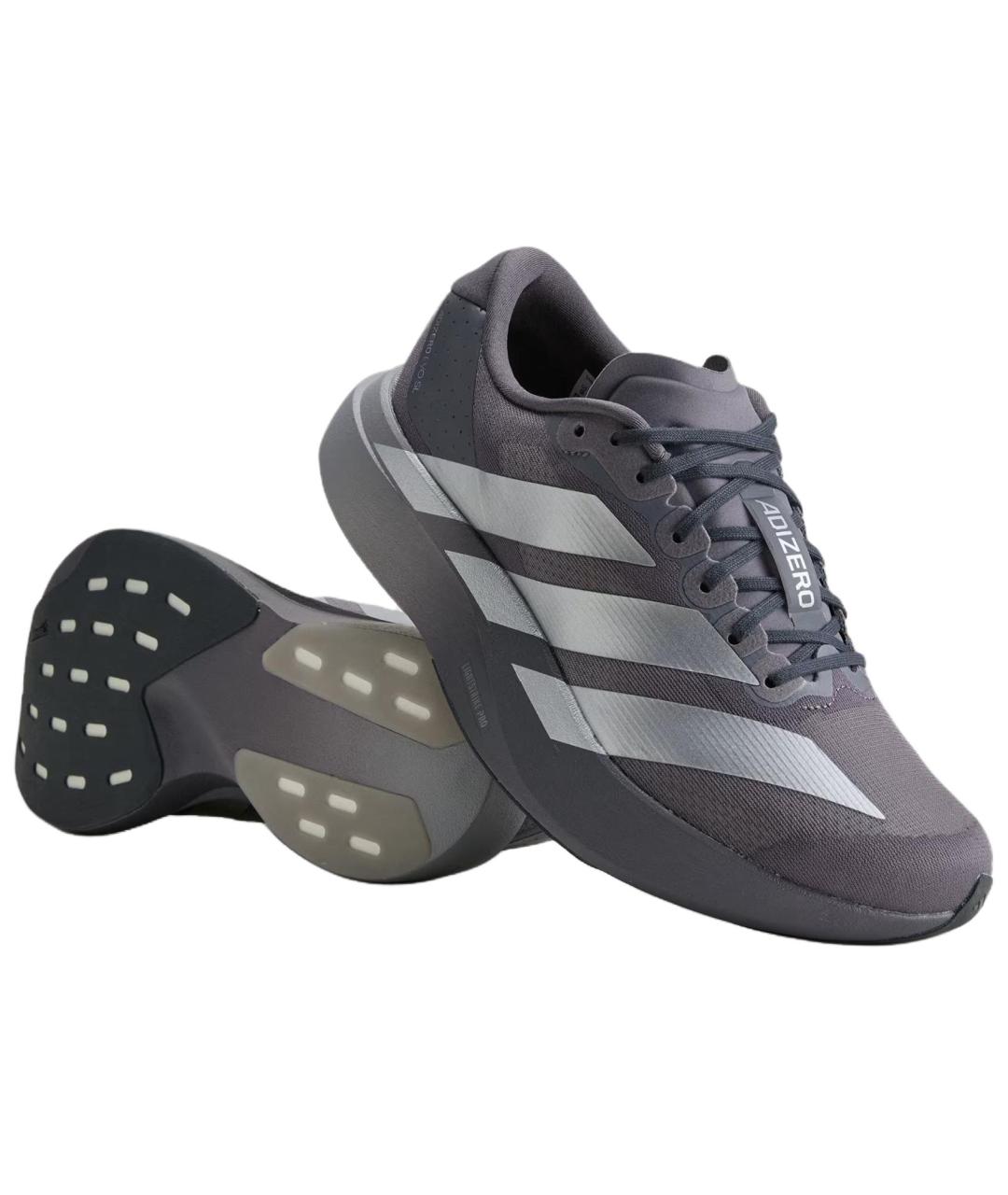 ADIDAS Серые синтетические низкие кроссовки / кеды, фото 3