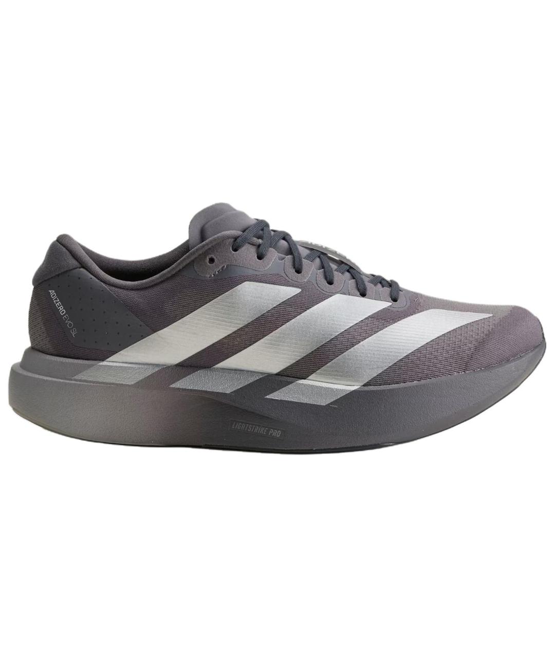 ADIDAS Серые синтетические низкие кроссовки / кеды, фото 1
