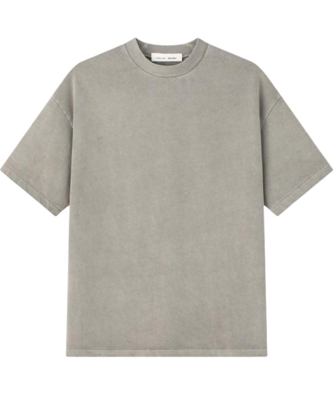 FEAR OF GOD ESSENTIALS Серая футболка, фото 1