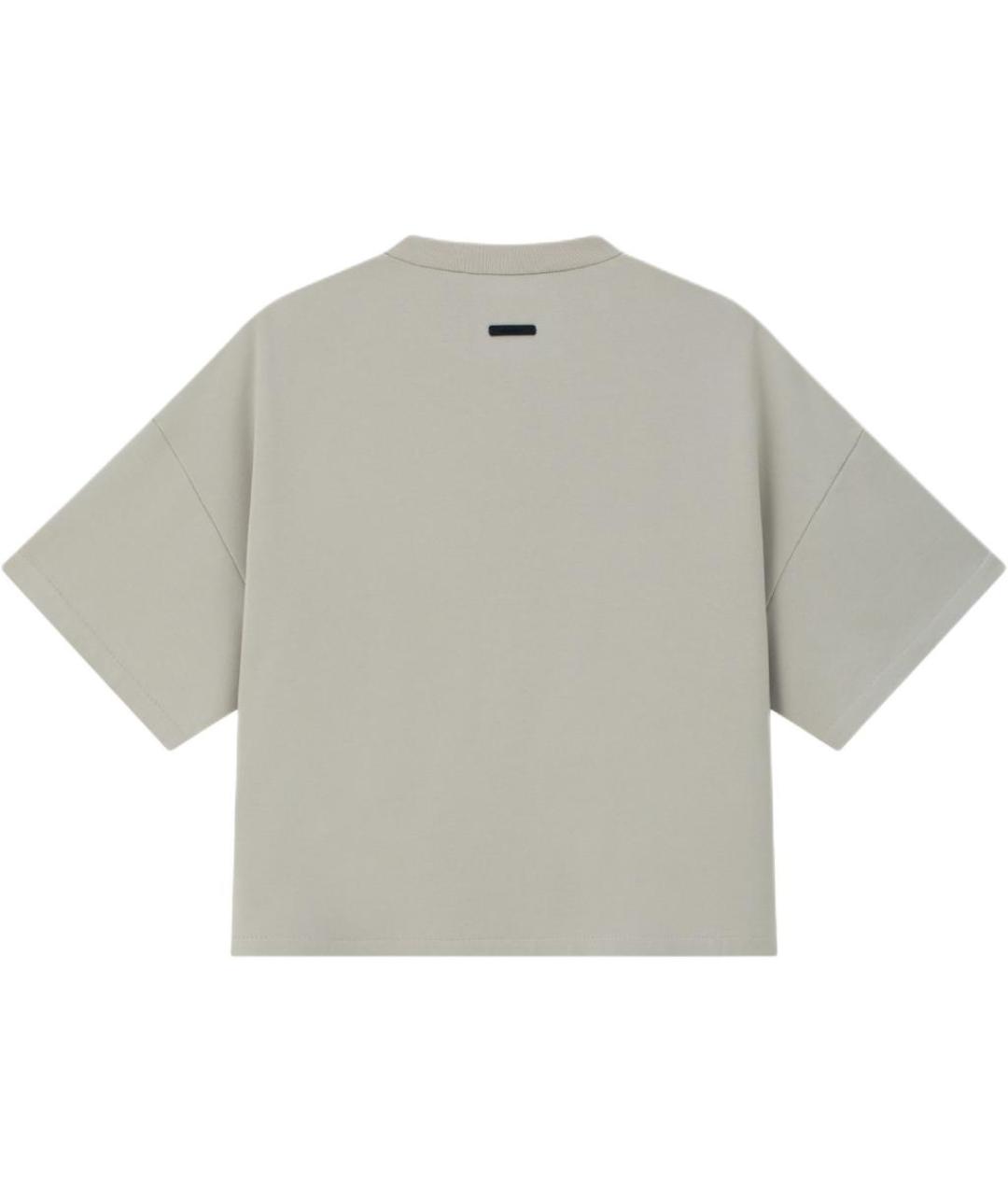 FEAR OF GOD ESSENTIALS Серая футболка, фото 2