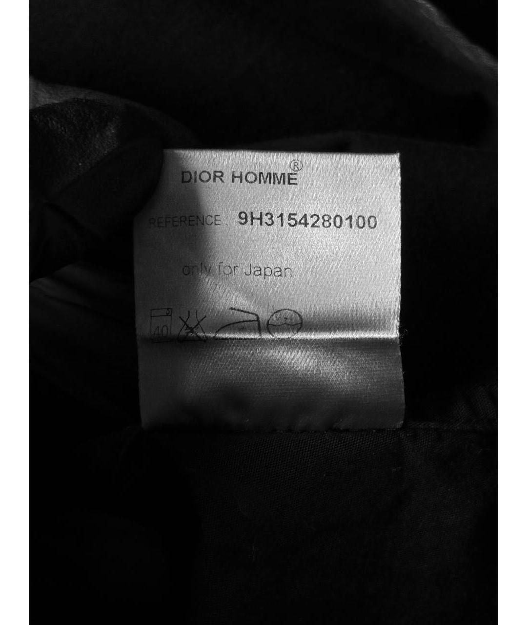 CHRISTIAN DIOR Черная рубашка, фото 4