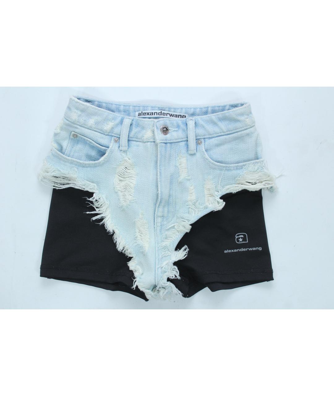 ALEXANDER WANG Мульти хлопковые шорты, фото 10
