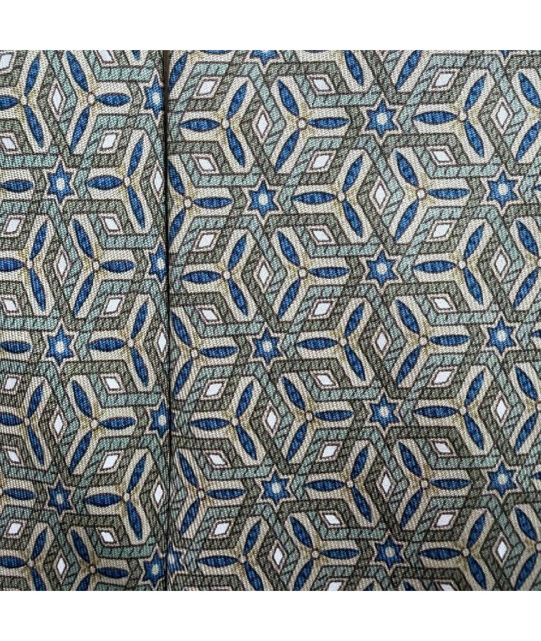 HERMES Мульти шелковый галстук, фото 3