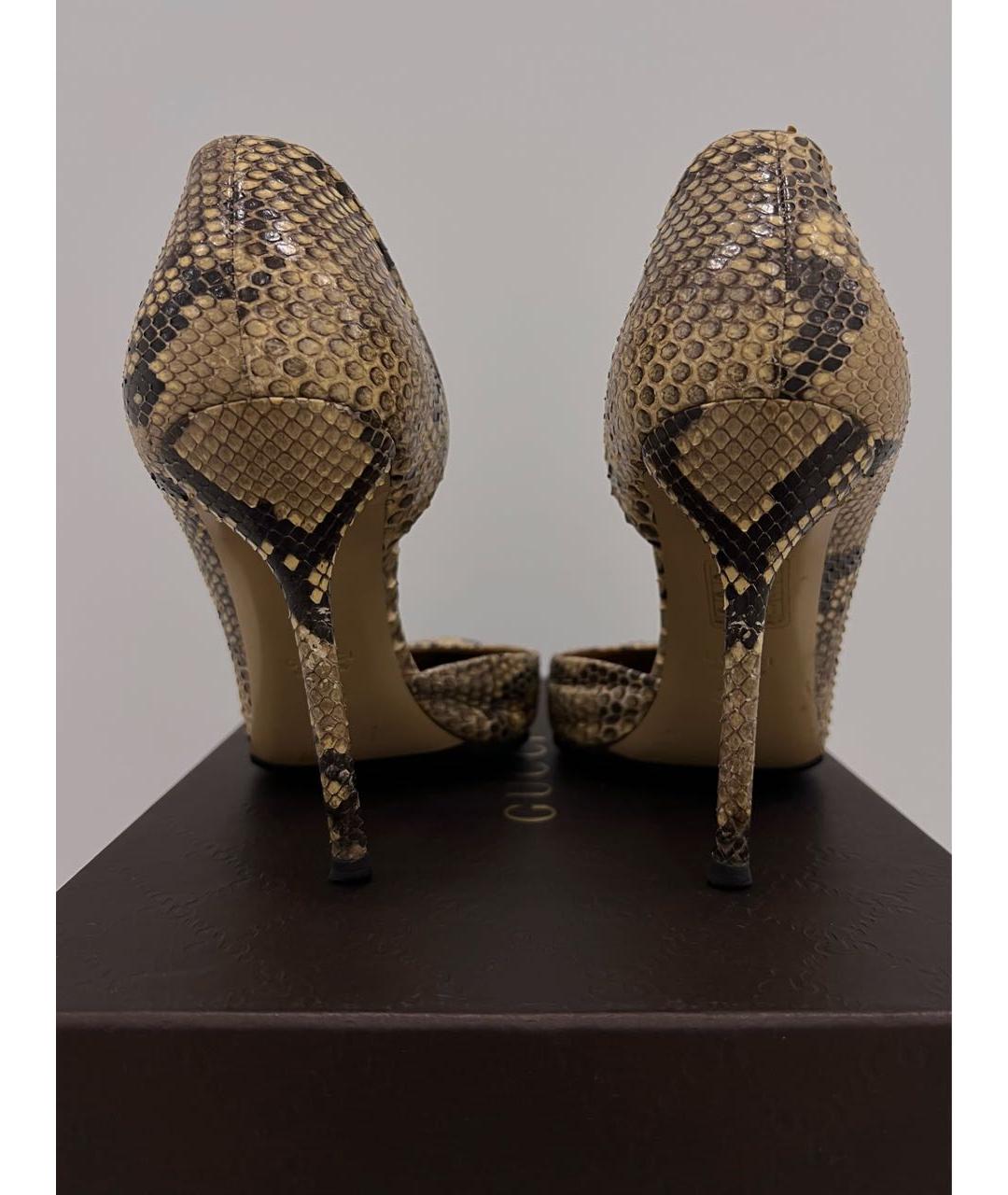 GUCCI Кожаные туфли, фото 5