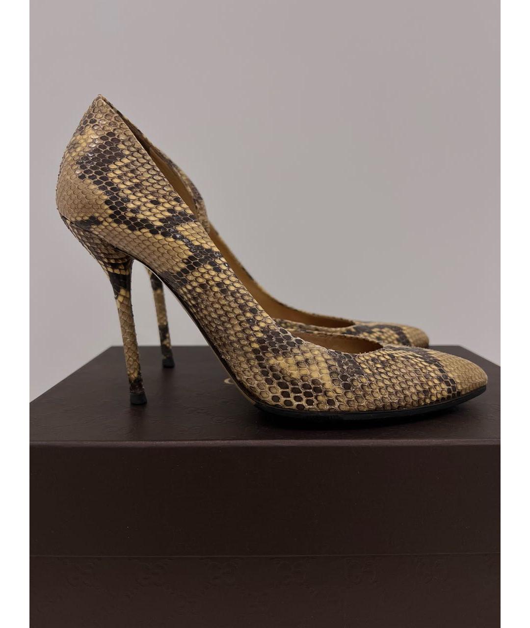 GUCCI Кожаные туфли, фото 2