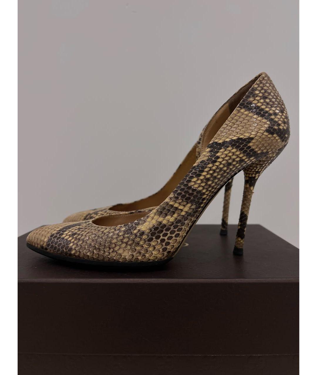 GUCCI Кожаные туфли, фото 4