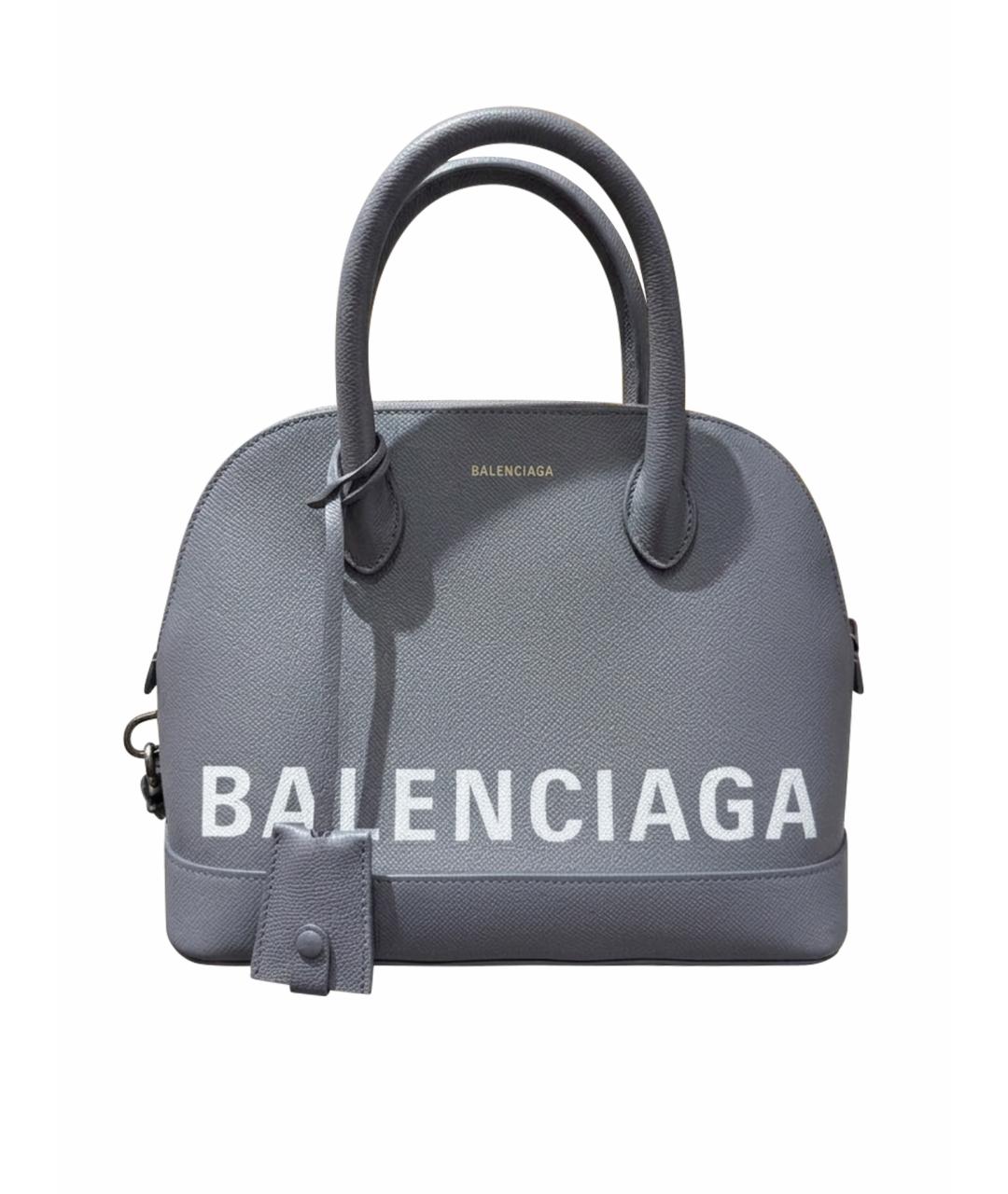 BALENCIAGA Кожаная сумка с короткими ручками, фото 1