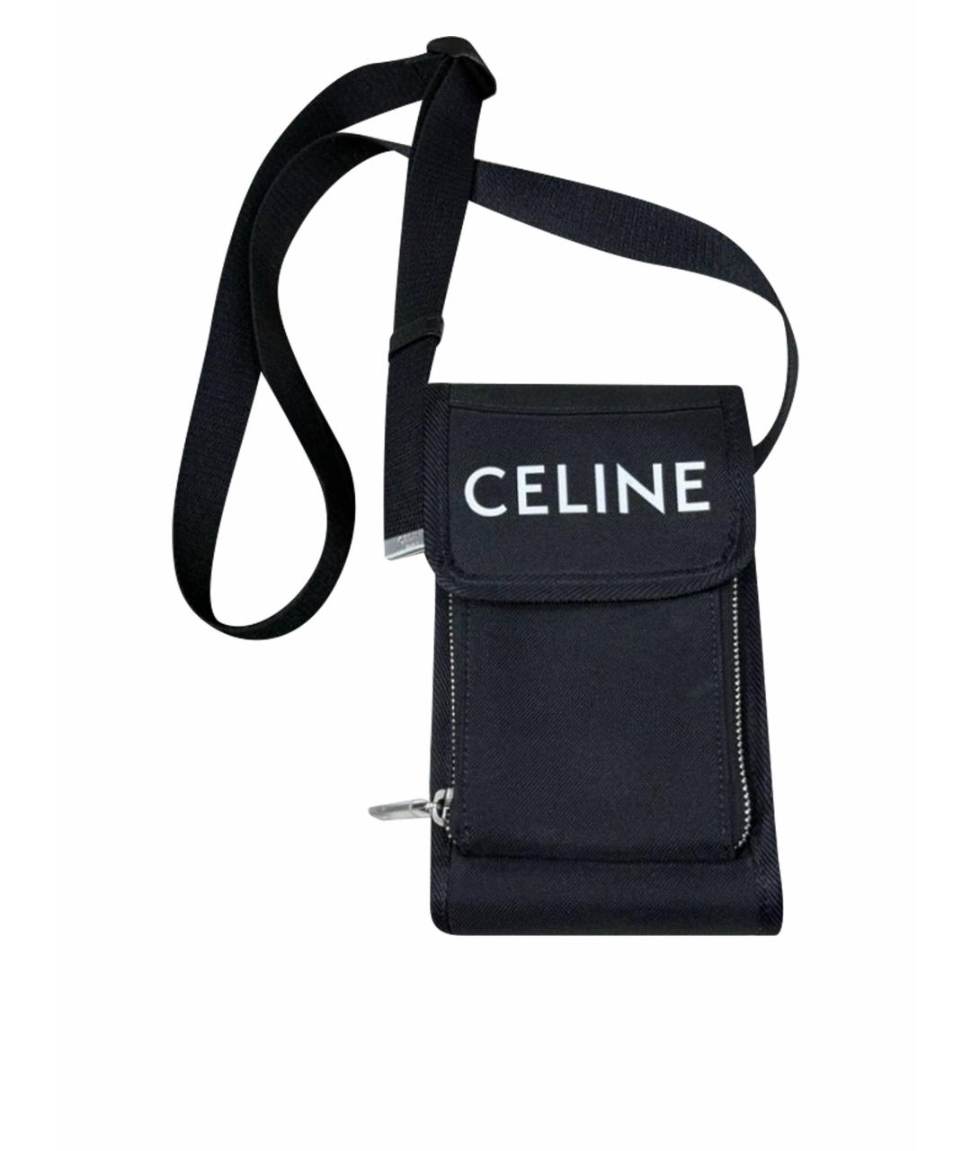 CELINE Черная сумка через плечо, фото 1