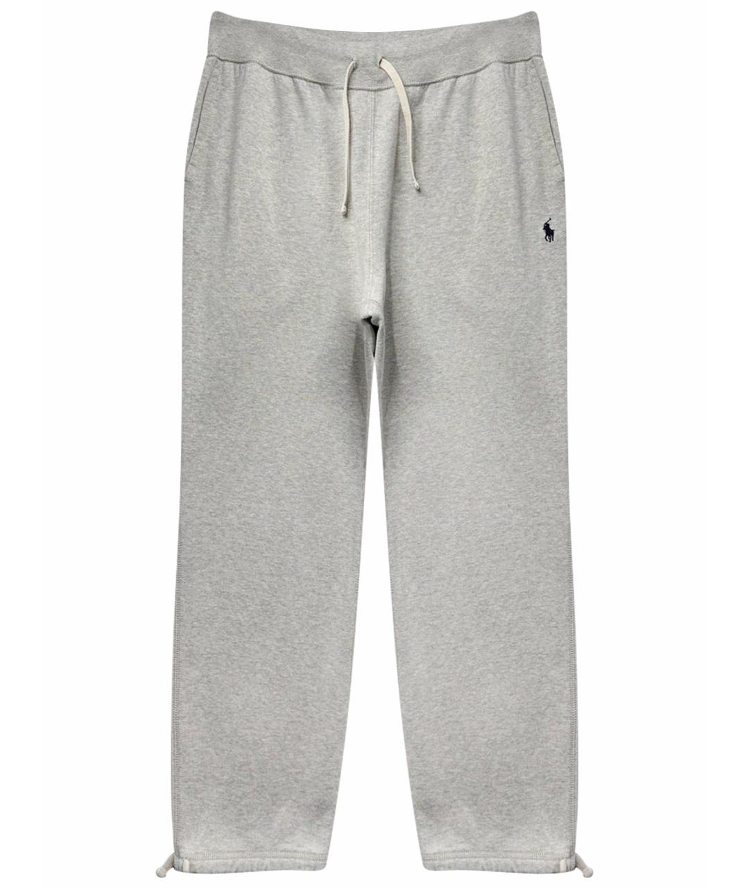 POLO RALPH LAUREN Серые хлопковые повседневные брюки, фото 1